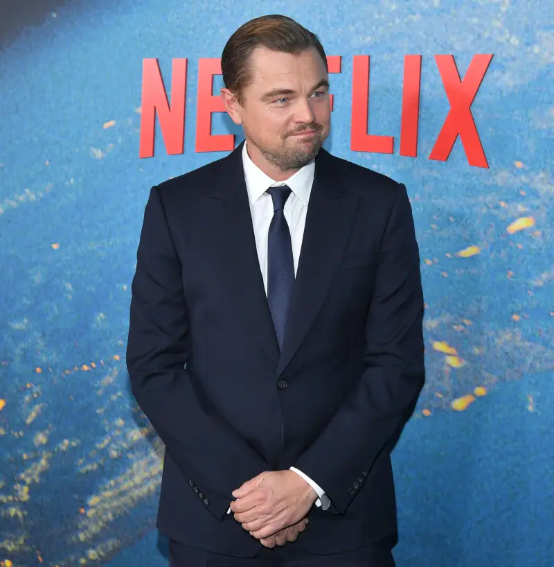 Drew Barrymore Teases Leonardo DiCaprio for His Bachelor Lifestyle: ‘I Love He’s Still Clubbing’ blue suit