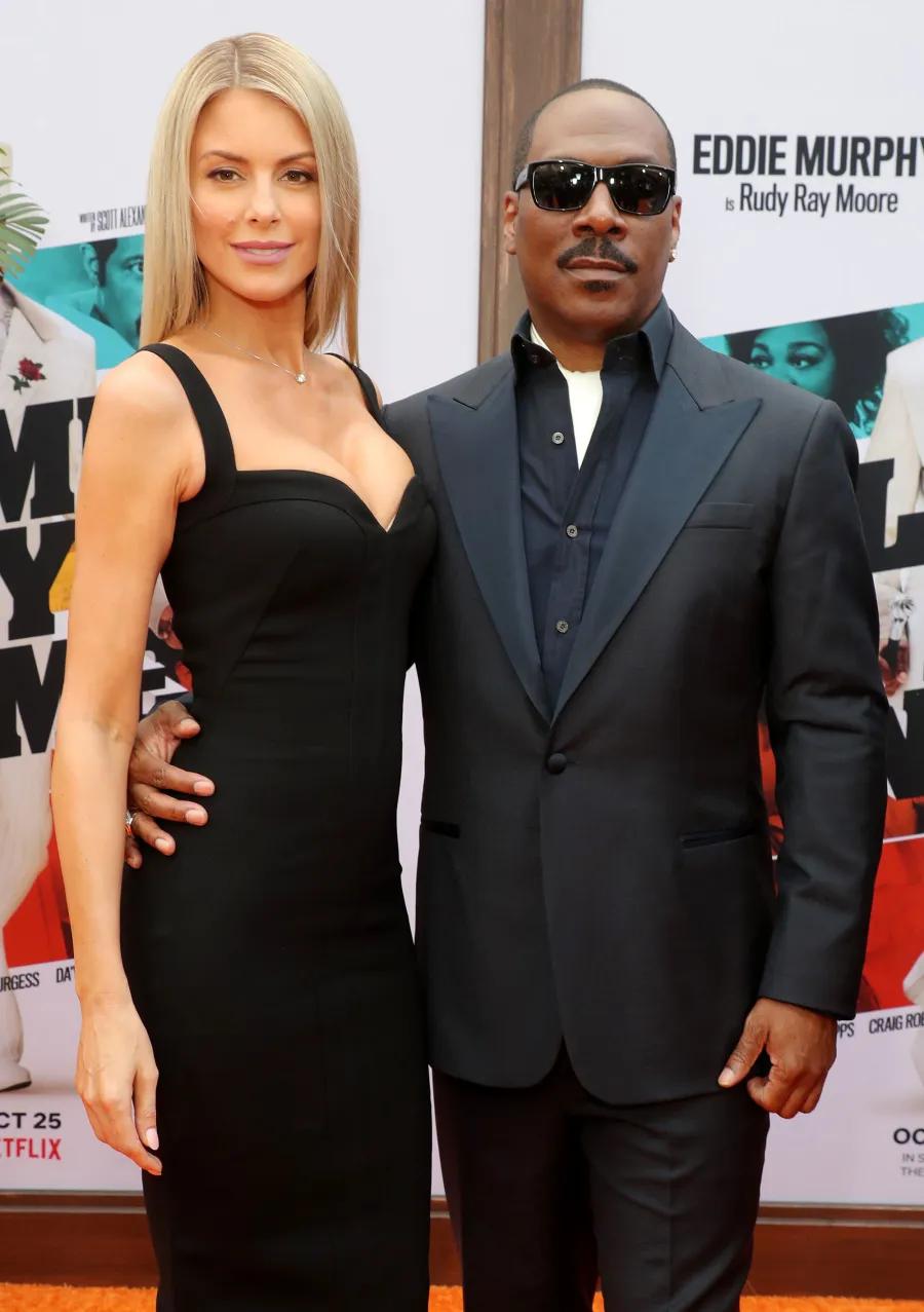 Eddie Murphy’s Family Guide: Meet His 10 Children Paige Butcher black dress