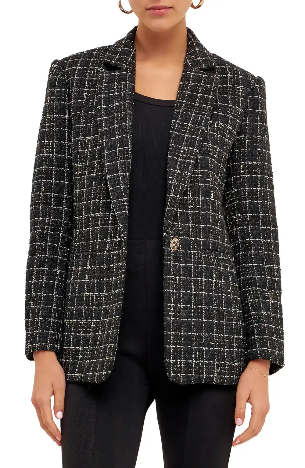 Endless Rose Tweed Blazer