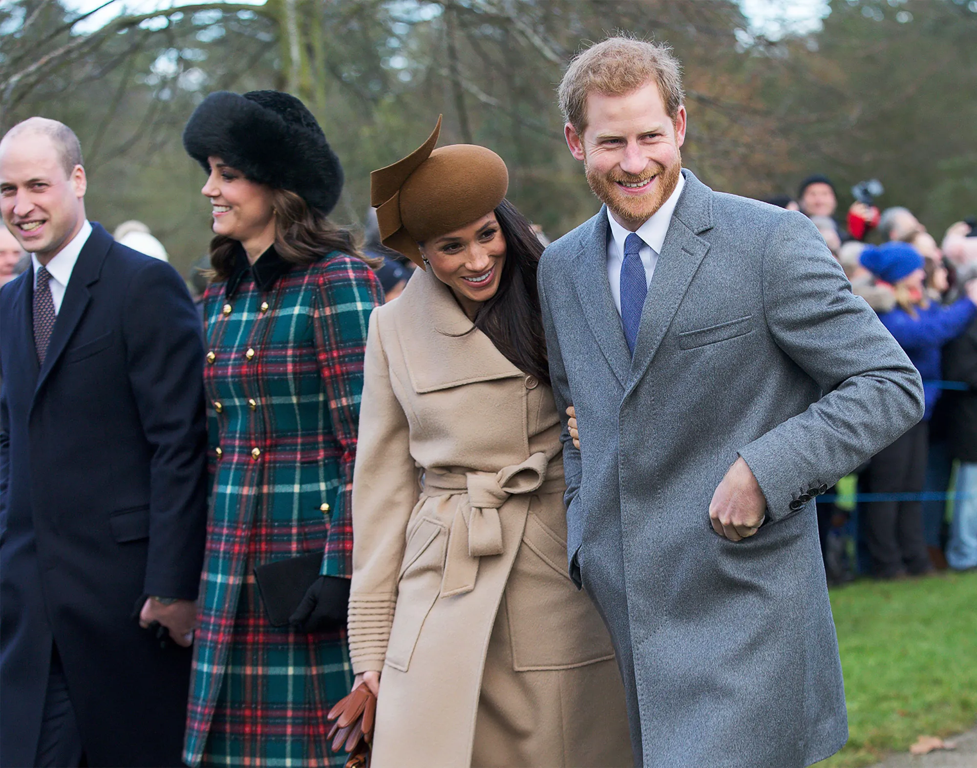 Everything Prince Harry Has Said About Reconciling With Royal Family- ‘Forgiveness Is 100 Percent a Possibility’ - 891 Christmas Day church service, Sandringham, Norfolk, UK - 25 Dec 2017