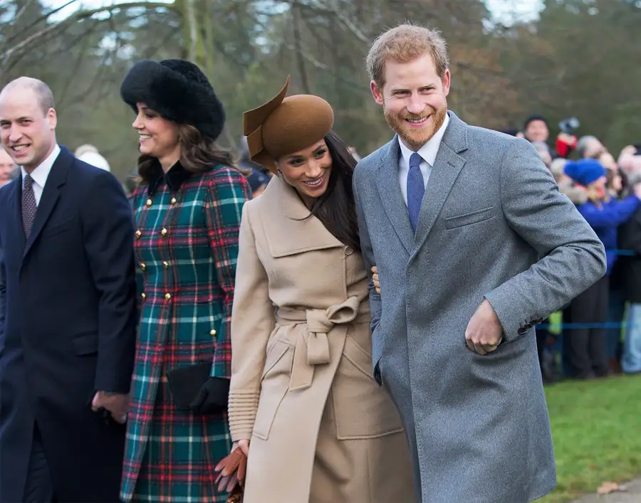 Everything Prince Harry Has Said About Reconciling With Royal Family- ‘Forgiveness Is 100 Percent a Possibility’ - 891 Christmas Day church service, Sandringham, Norfolk, UK - 25 Dec 2017
