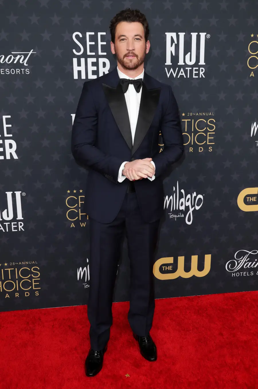 Everything the 'Top Gun- Maverick' Cast and Crew Has Said About a Potential Sequel - Miles Teller shutterstock_editorial_13713375lw 28th Annual Critics' Choice Awards, Arrivals, Los Angeles, California, USA - 15 Jan 2023