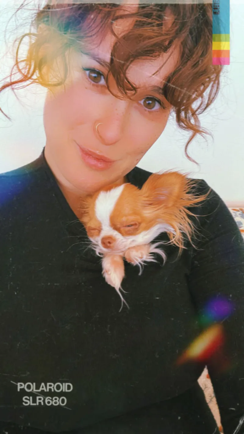 Expectant Celebrity Moms Cuddling Up With Beloved Pets Amid Pregnancy- Olivia Munn, Sharna Burgess, More - 726