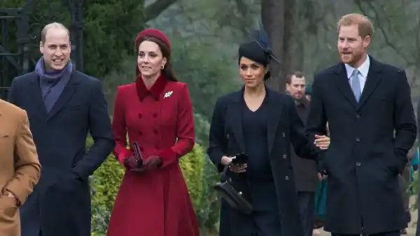 Inside Prince Harry and Meghan's Heated Tea With Prince William and Kate: 'Baby Brain' Apology, Pointed Fingers and More