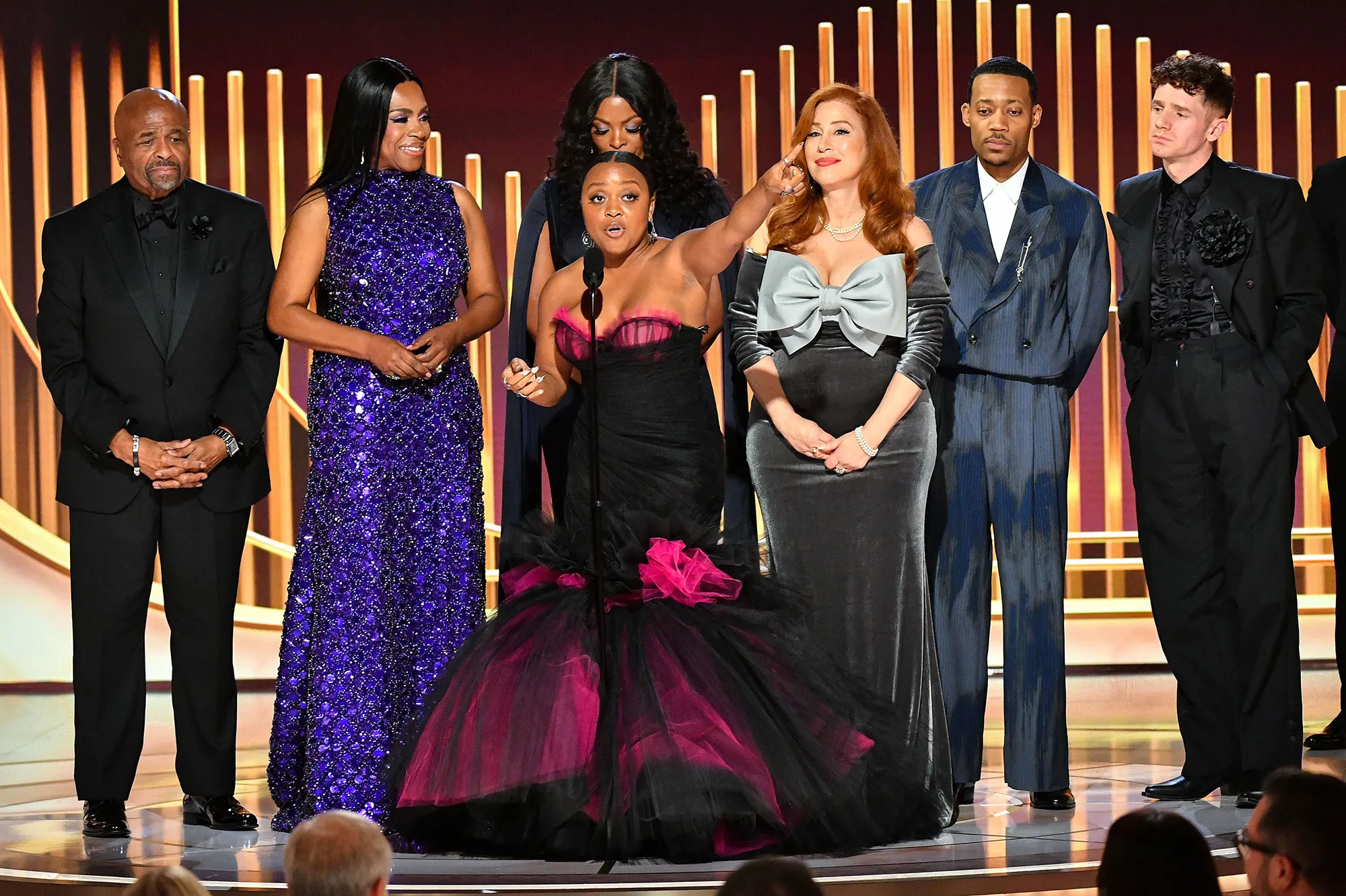 Feature Abbott Elementary Big Night Golden Globe Awards 2023 What You Didn't See