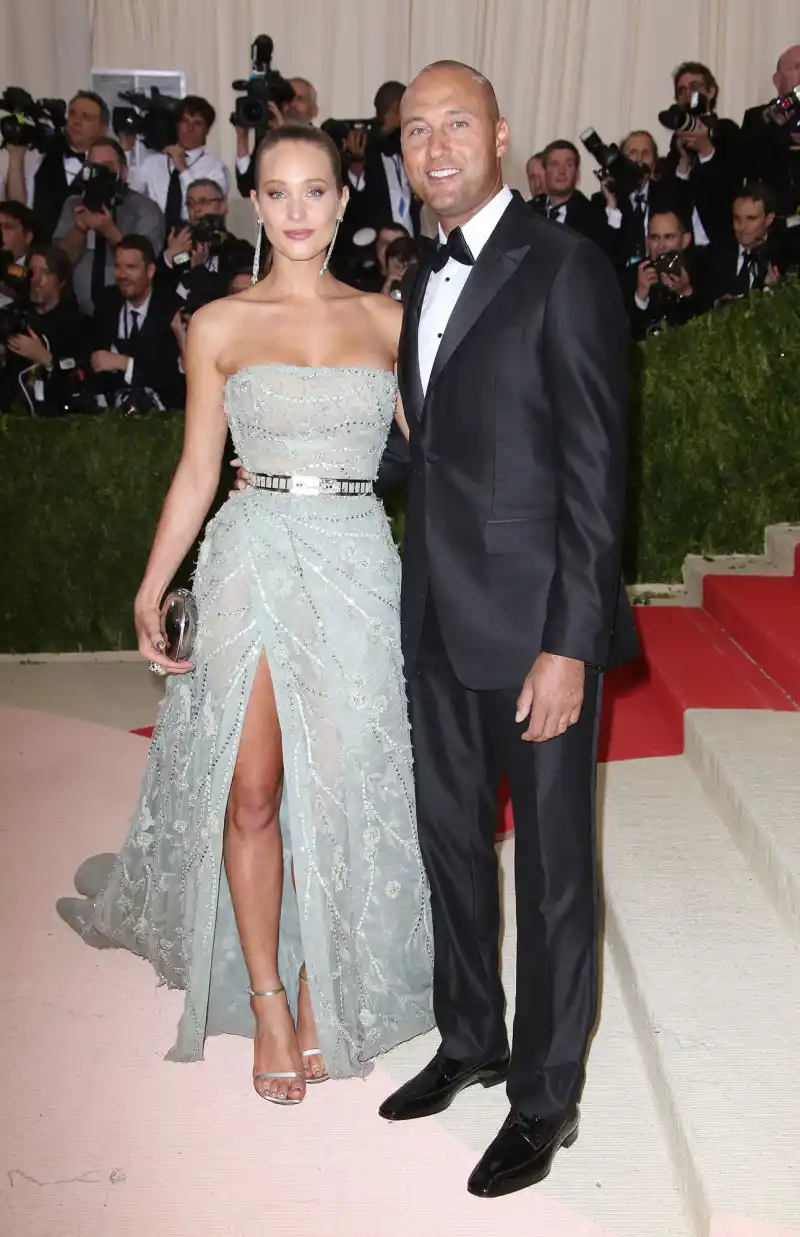 Hannah Davis and Derek Jeter