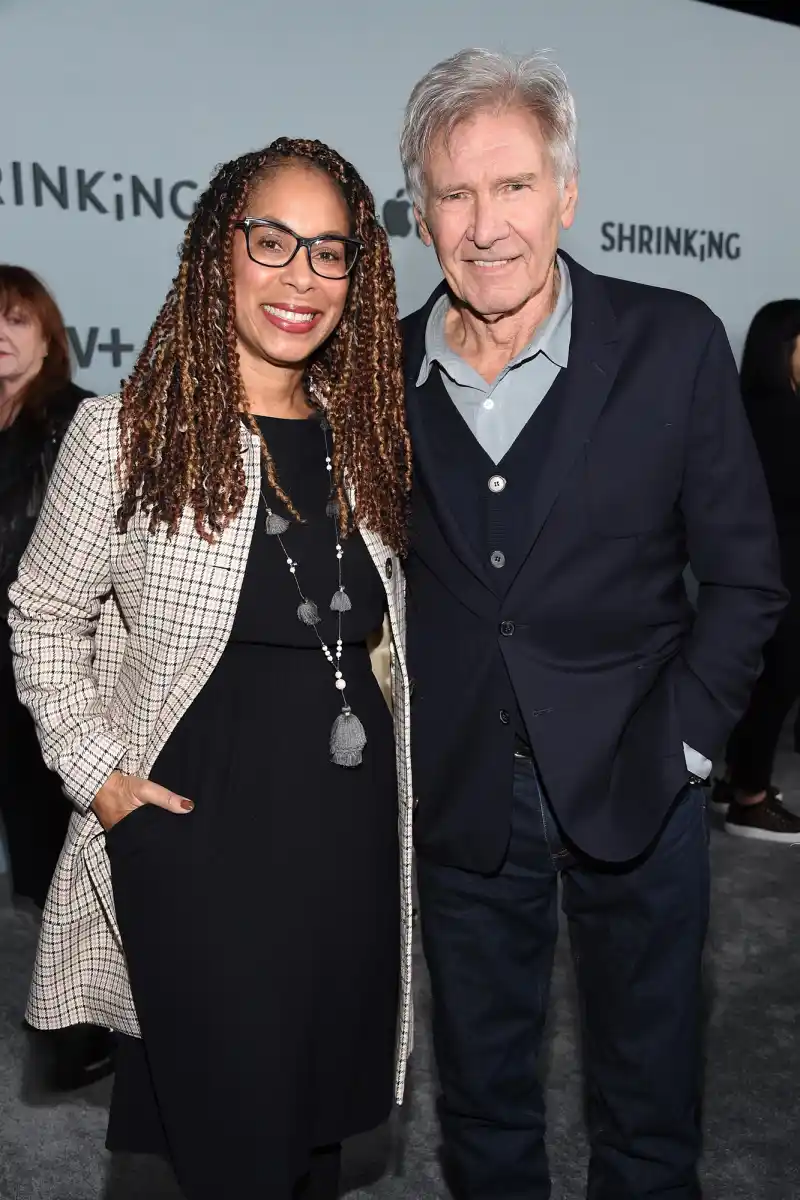Hot Pics Harrison Ford and Warner Bros. Television Group Chairman Channing Dungey