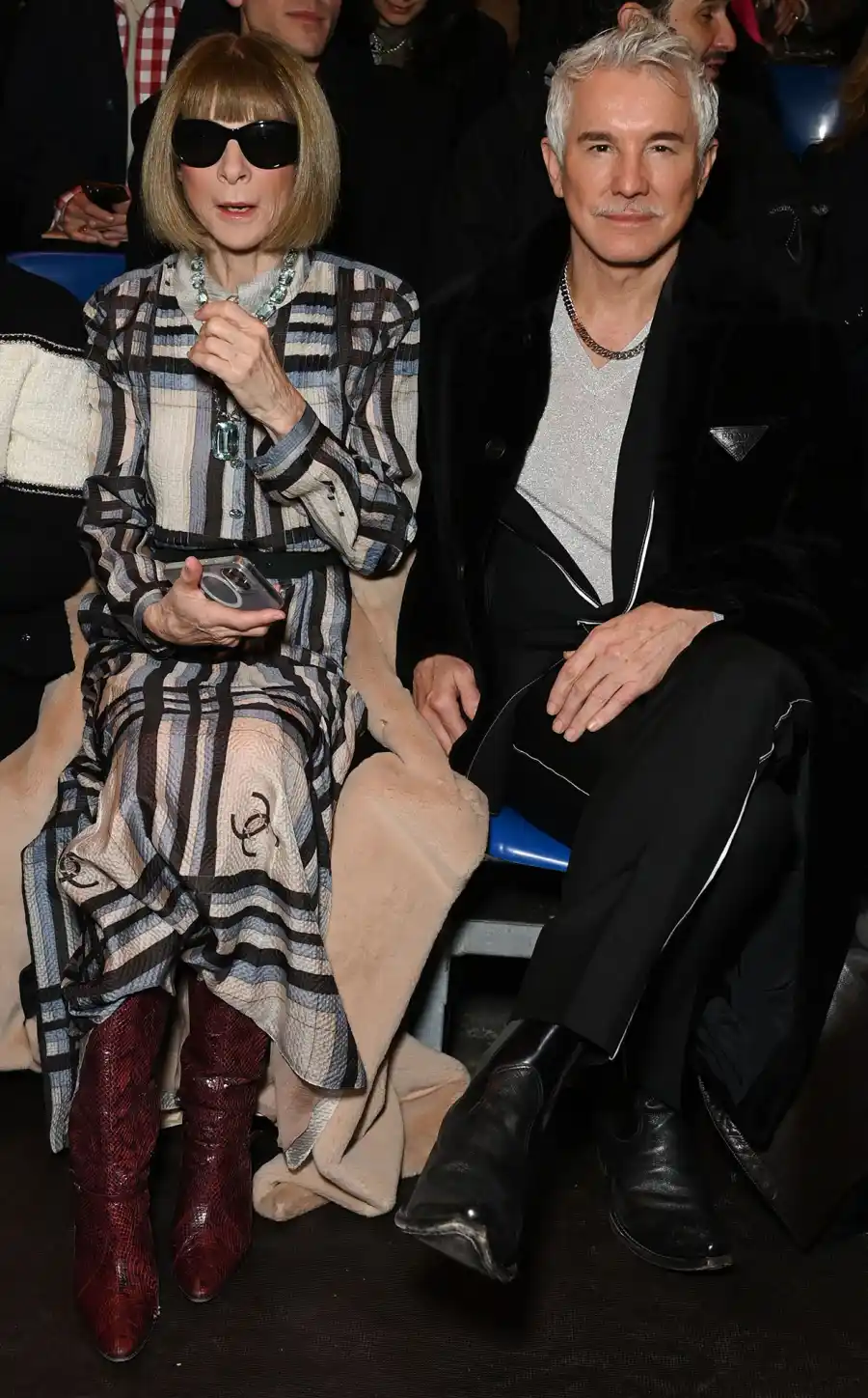 Haute Couture Fashion Week: Naomi Campbell on Catwalk, Kylie Jenner’s Lion Dress and More Big Moments Anna Wintour and Baz Luhrmann