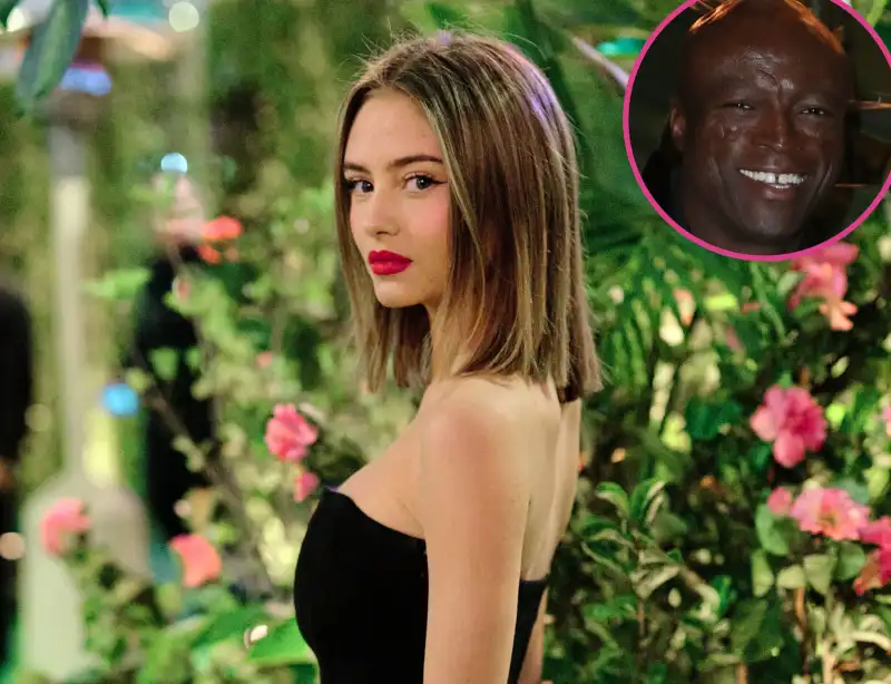 Heidi Klum’s Daughter Leni Joins Father Seal on the 'Shotgun Wedding' Premiere Red Carpet: Photos side profile