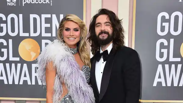 Hottest 2023 Golden Globes Couples - 950 80th Annual Golden Globe Awards - Arrivals, Beverly Hills, United States - 10 Jan 2023 Heidi Klum, left, and Tom Kaulitz