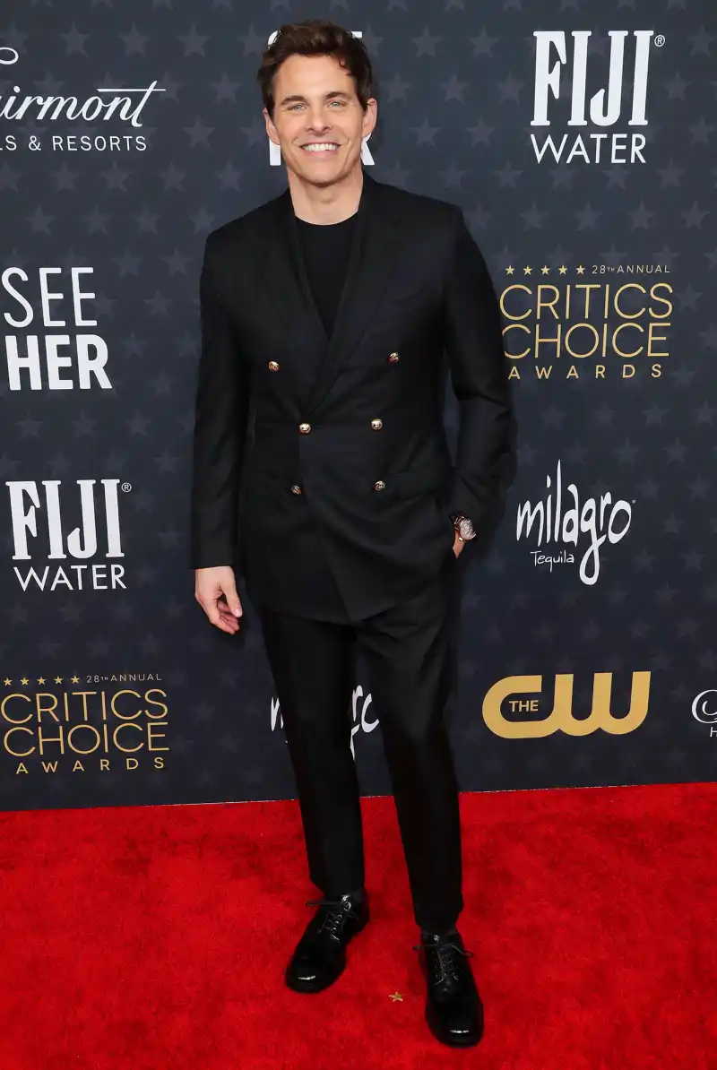 James Marsden Red Carpet Critics' Choice Awards 2023