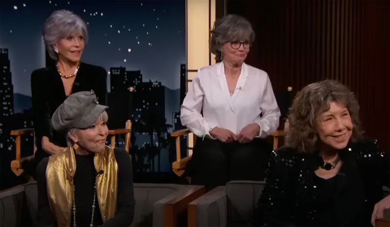 Jane Fonda and Lily Tomlin's Friendship white shirt