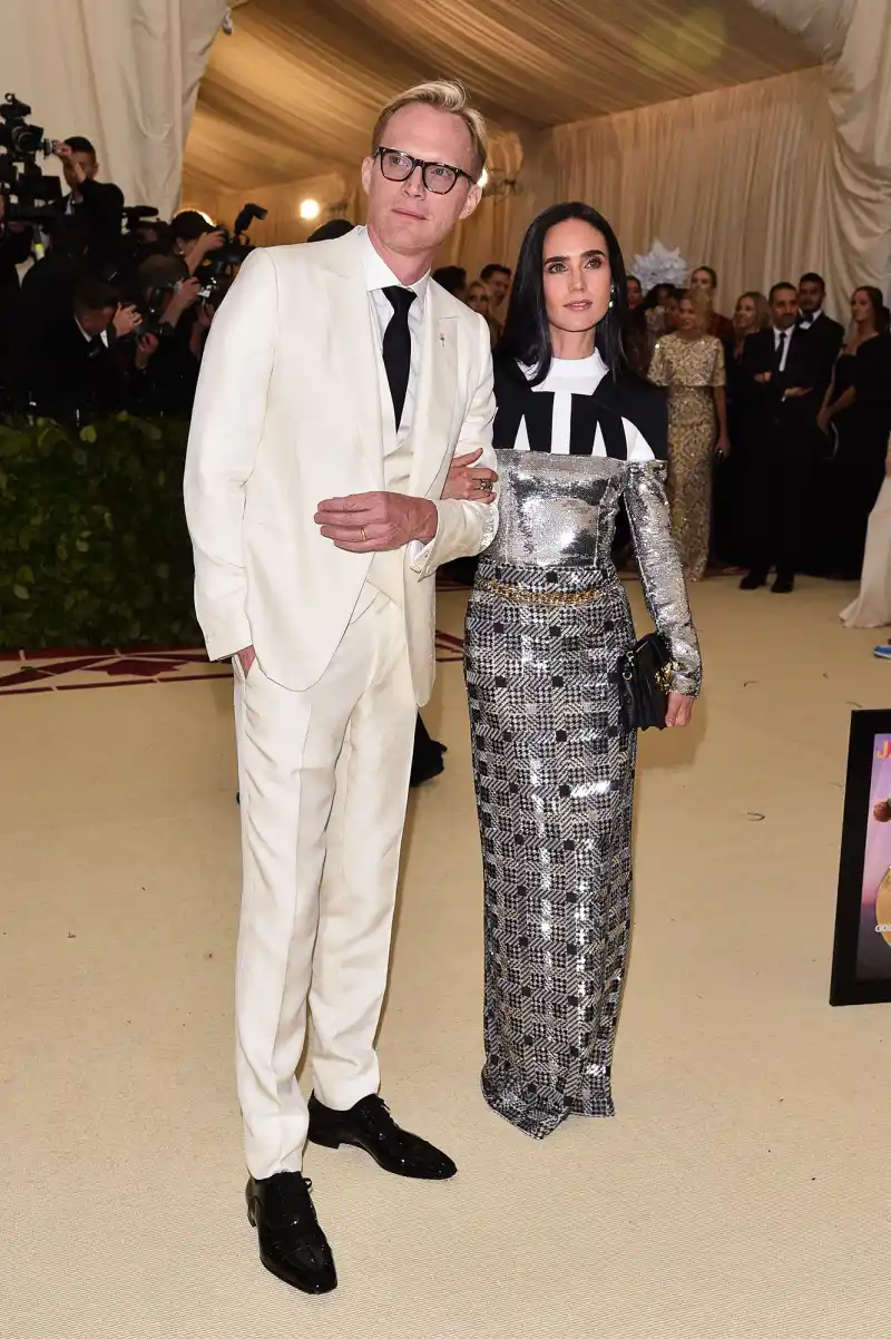 Jennifer Connelly and Paul Bettany’s Relationship Timeline- From Costars to Partners In Life - 787 The Metropolitan Museum of Art's Costume Institute Benefit celebrating the opening of Heavenly Bodies: Fashion and the Catholic Imagination, Arrivals, New York, USA - 07 May 2018