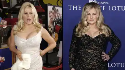 Jennifer Coolidge Through the Years: From 'Legally Blonde' to 'The White Lotus' white gown