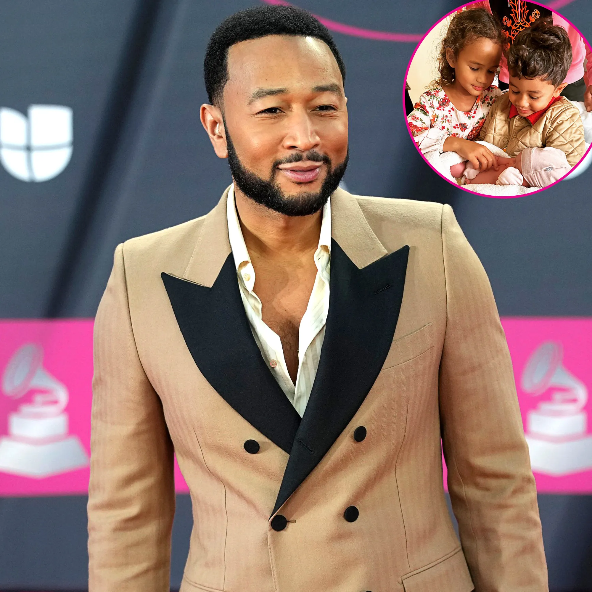 John Legend Is 'Overflowing With Love' Seeing Luna and Miles 'Embrace' Baby Sister Esti: 'I'm in Awe'