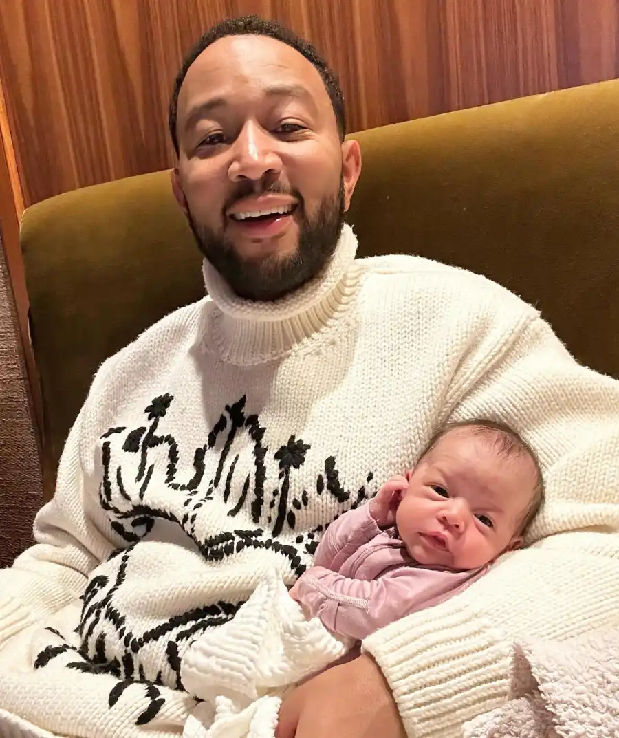 John Legend and Chrissy Teigen's Daughter Esti's Baby Album: Photos