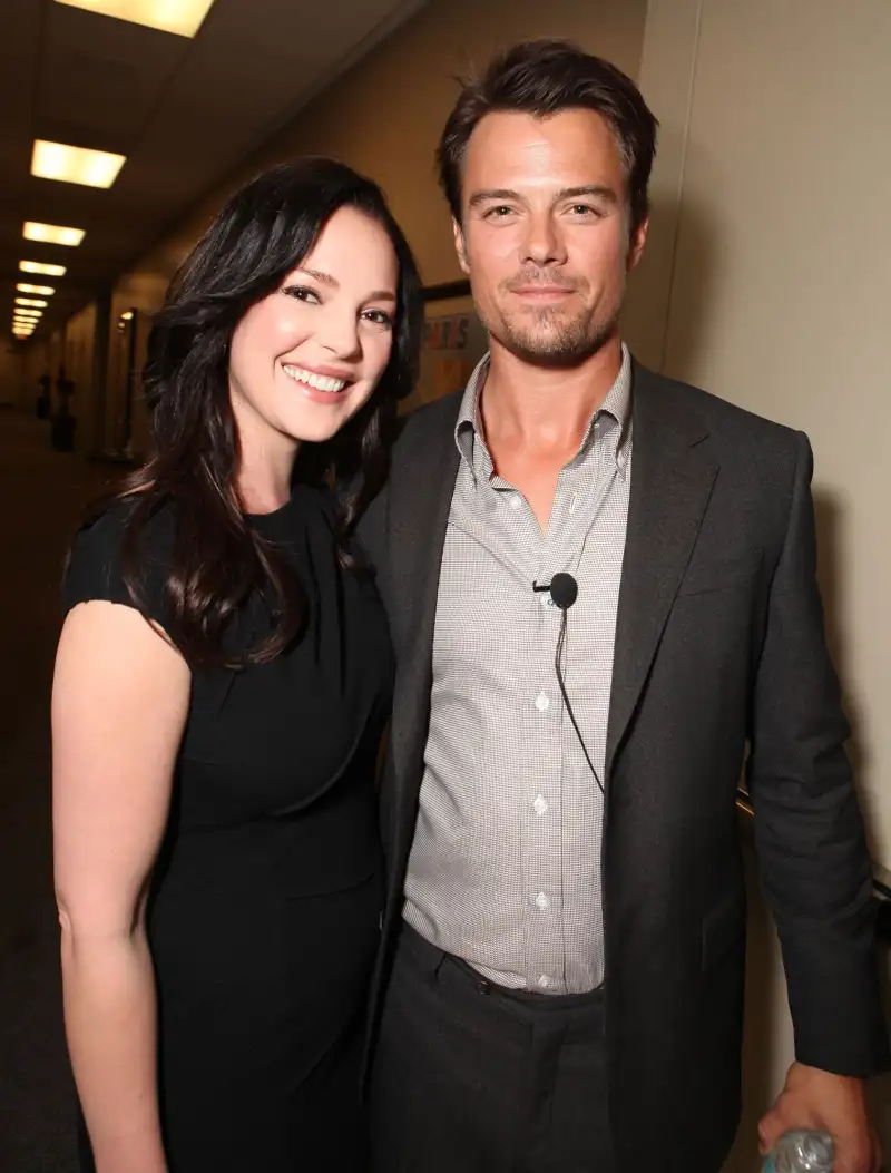 Josh Duhamel Defends Former Costar Katherine Heigl From 'Bad Rap' Narrative: ‘She’s Awesome’ black dress