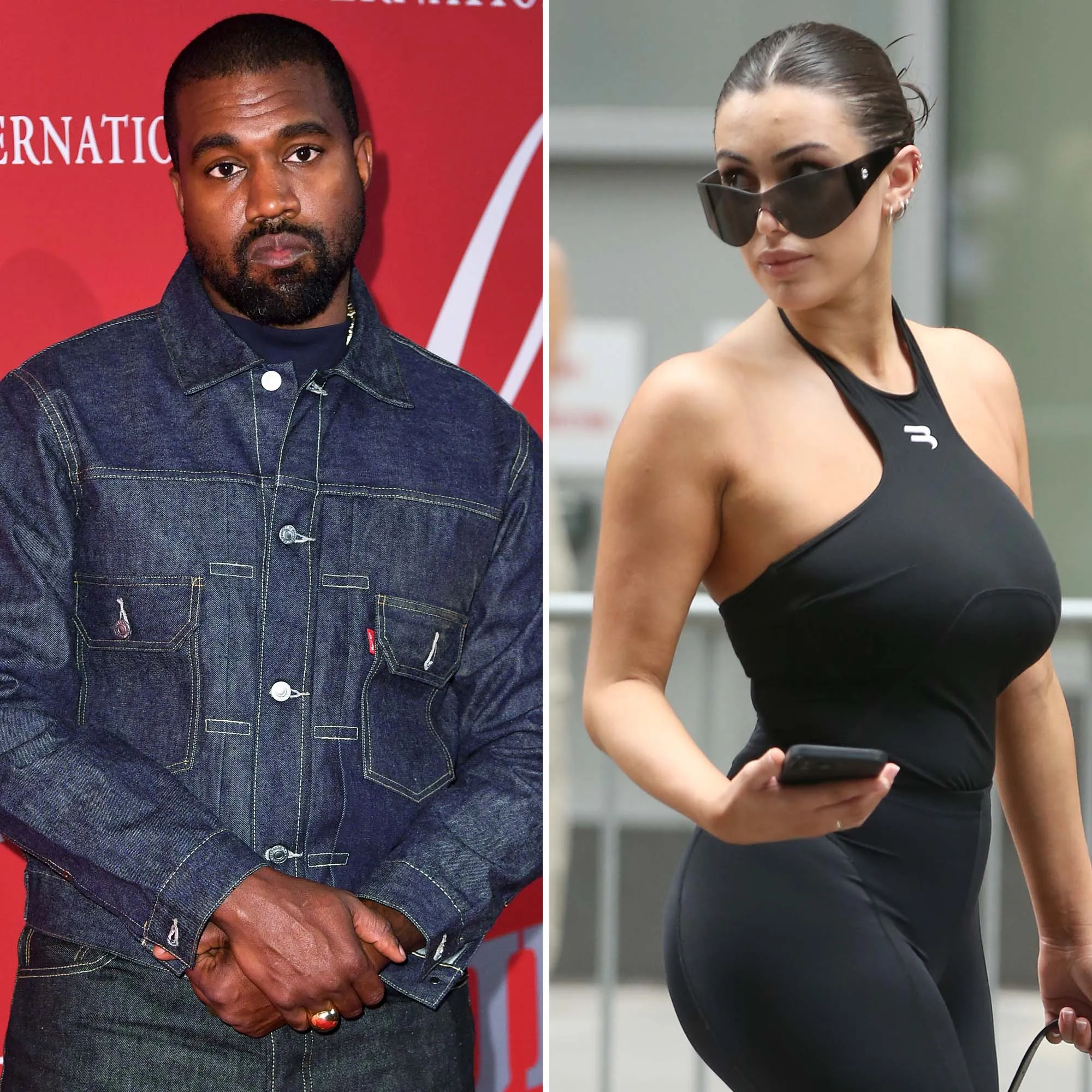 Kanye West Bianca Censori North