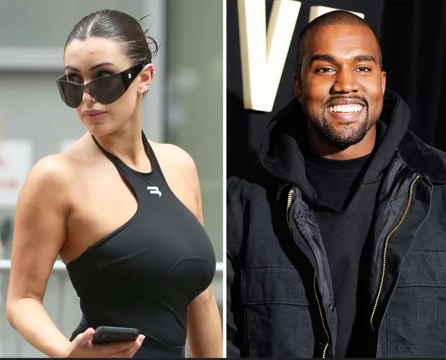 Kanye West and Bianca Censori's Relationship Timeline: From Coworkers to Romance sunglasses