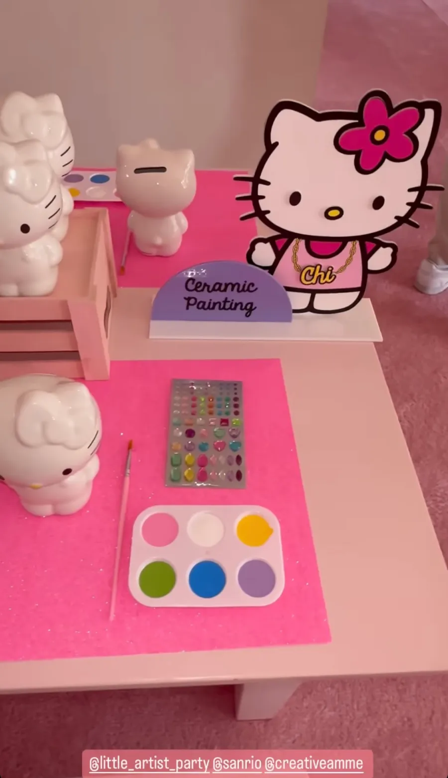 Kim Kardashian Throws Hello Kitty Party for Daughter Chicago's 5th Birthday