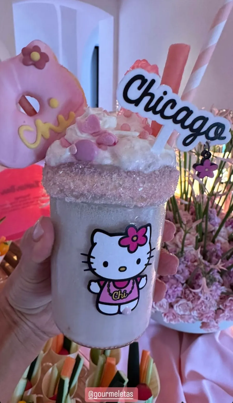 Chicago West birthday milkshake