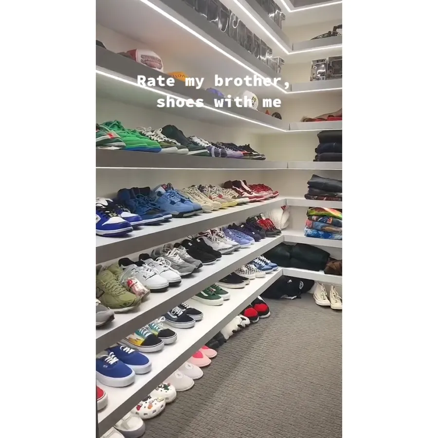Penelope Disick Rates Brother Mason’s Shoe Collection