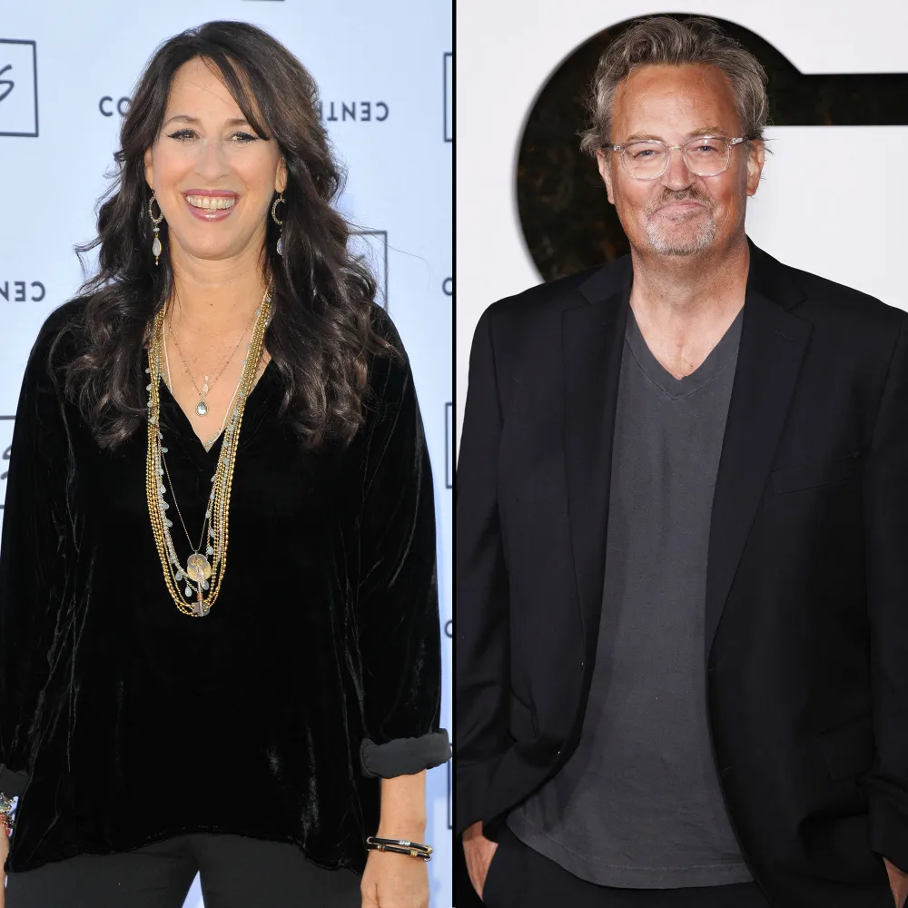 Maggie Wheeler Calls &lsquo;Friends&rsquo; Costar Matthew Perry &lsquo;Brave and Extraordinary&rsquo; for Detailing His Addiction Struggles in Book gold necklace
