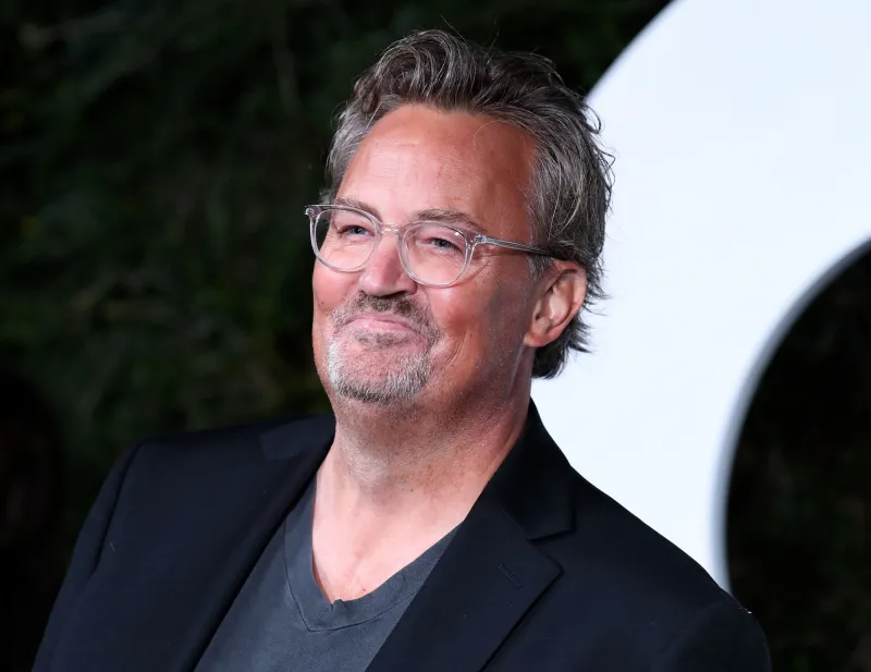 Maggie Wheeler Calls ‘Friends’ Costar Matthew Perry ‘Brave and Extraordinary’ for Detailing His Addiction Struggles in Book glasses