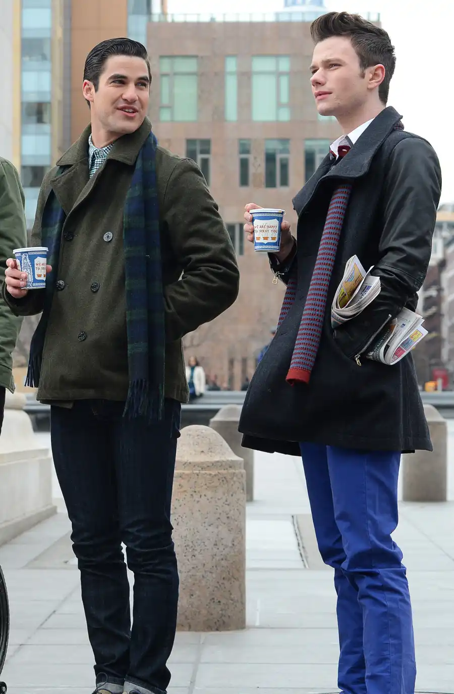 Most Memorable Cheating Story Lines on TV Through the Years- From 'Riverdale' to 'Euphoria' - 484 'Glee' TV programme on set filming, New York, America - 14 Mar 2014