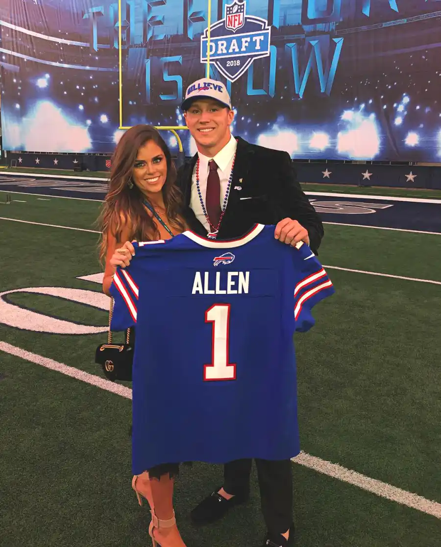 NFL Quarterback Josh Allen and Girlfriend Brittany Williams' Relationship Timeline