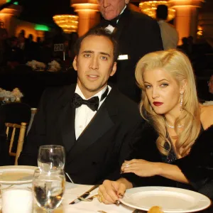 Nicolas Cage Breaks His Silence on Ex-Wife Lisa Marie Presley’s Death - 104 16th Annual American Cinematheque's Gala