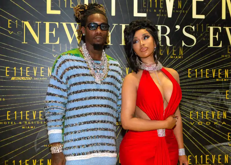 Cardi B And Offset Ring In The New Year At E11even