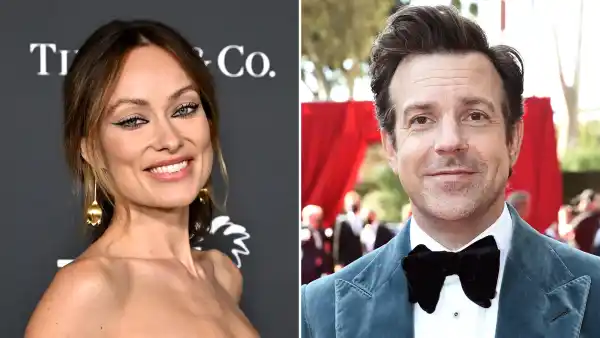 Olivia Wilde Hugs Ex Jason Sudeikis After Harry Styles Split and Nanny Drama