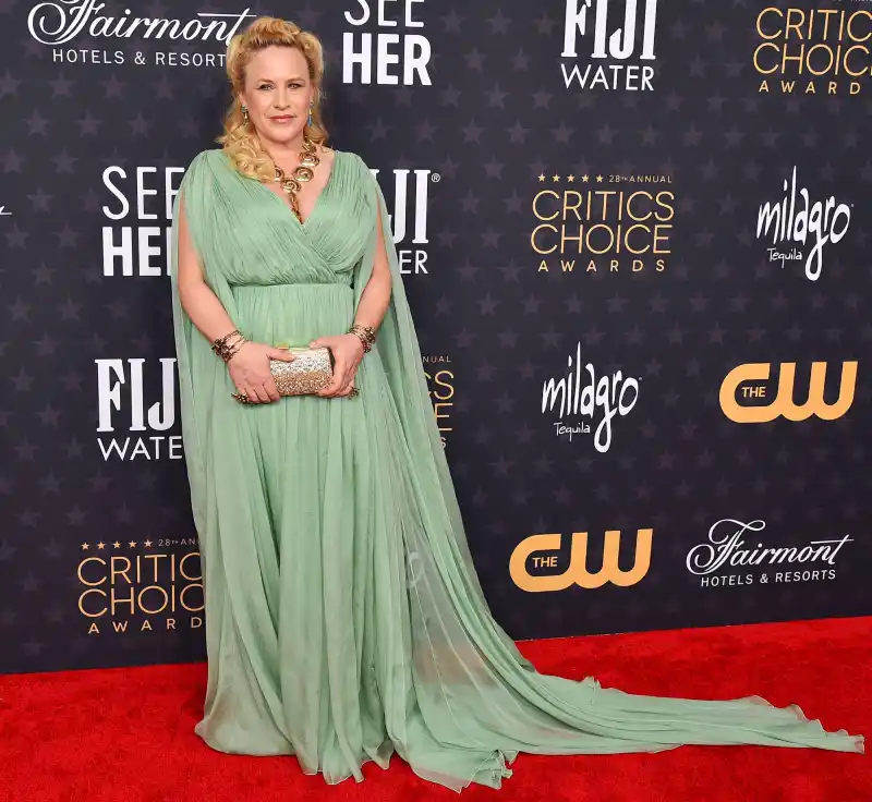 Patricia Arquette Red Carpet Critics' Choice Awards 2023