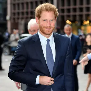 Prince Harry’s 10 Biggest ‘Spare’ Bombshells: Fighting With Prince William, Stag Party 'Shave' Debacle, Drug Confessions, More blue tie