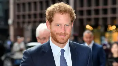 Prince Harry’s 10 Biggest ‘Spare’ Bombshells: Fighting With Prince William, Stag Party 'Shave' Debacle, Drug Confessions, More blue tie