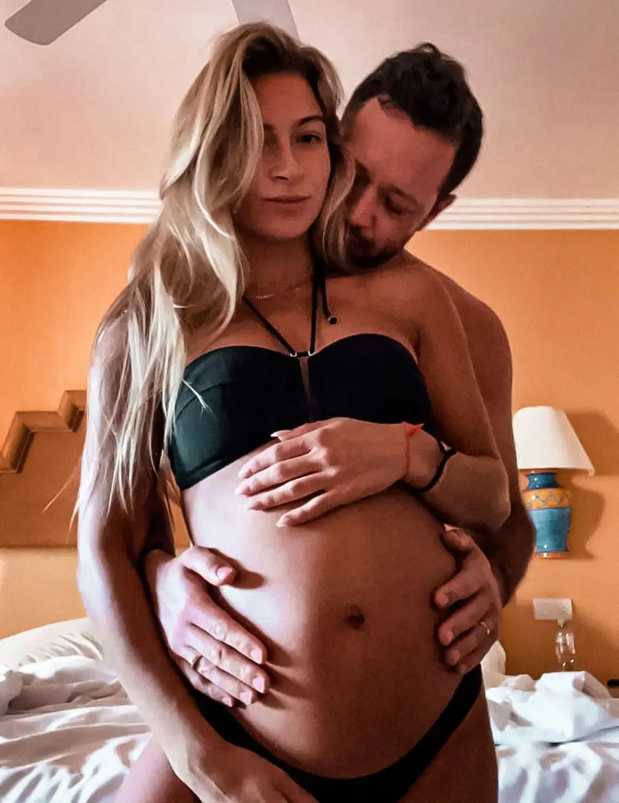 Pregnant Celebrities’ Baby Bump Hall of Fame in 2023: See Photos black bikini