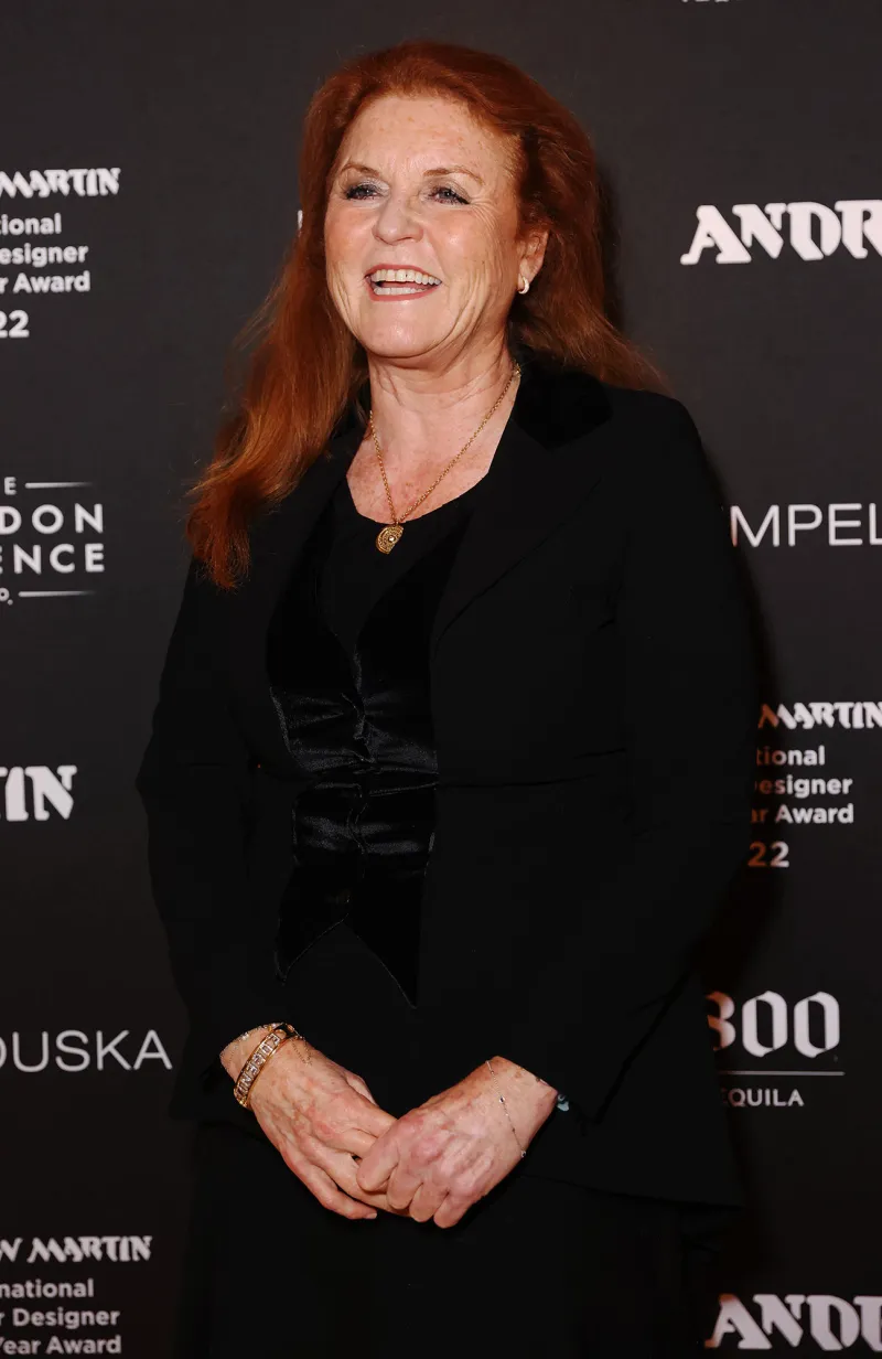 Presley Family’s Inner Circle: Sarah Ferguson, Austin Butler and More black dress