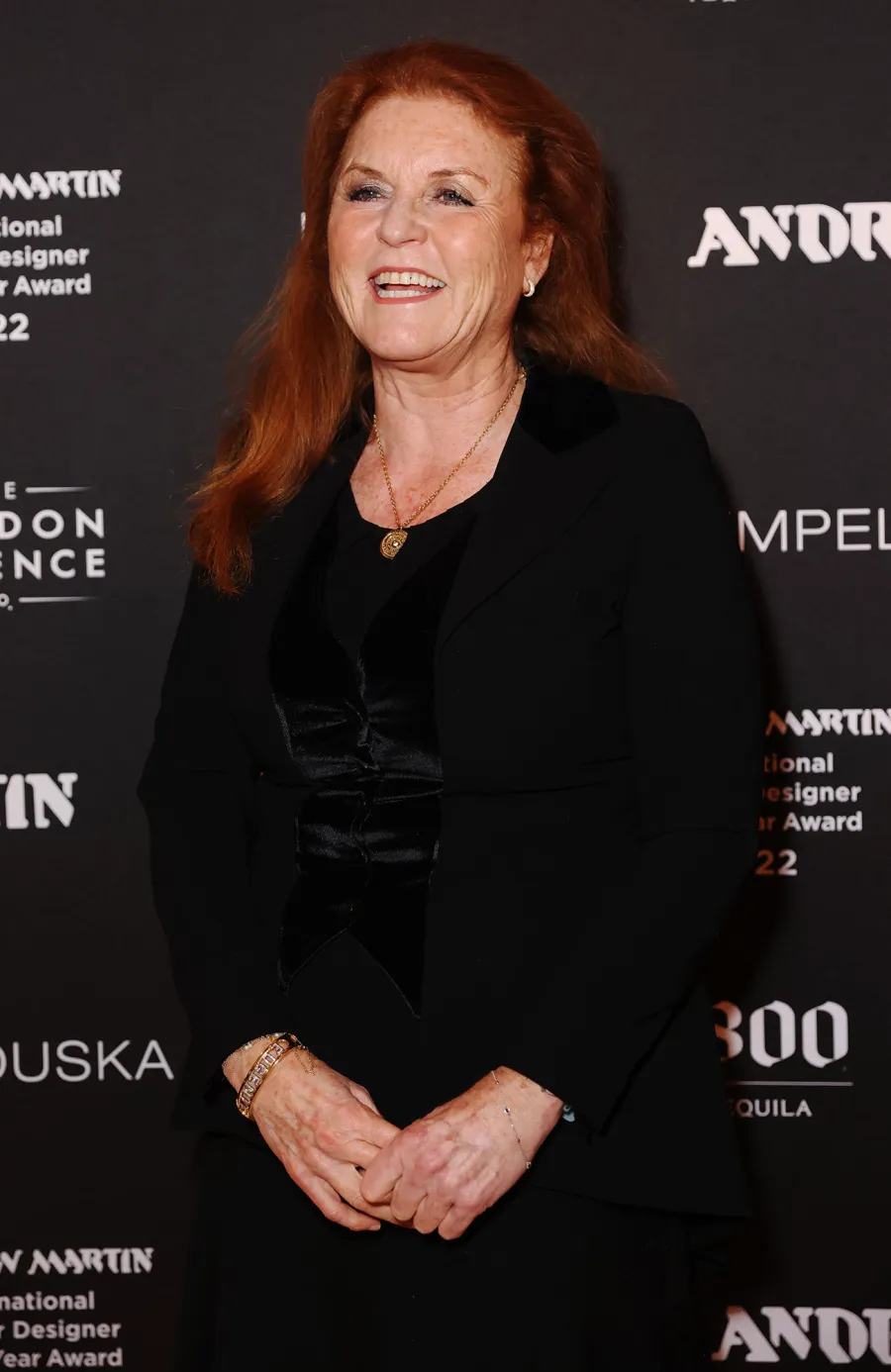 Presley Family’s Inner Circle: Sarah Ferguson, Austin Butler and More black dress