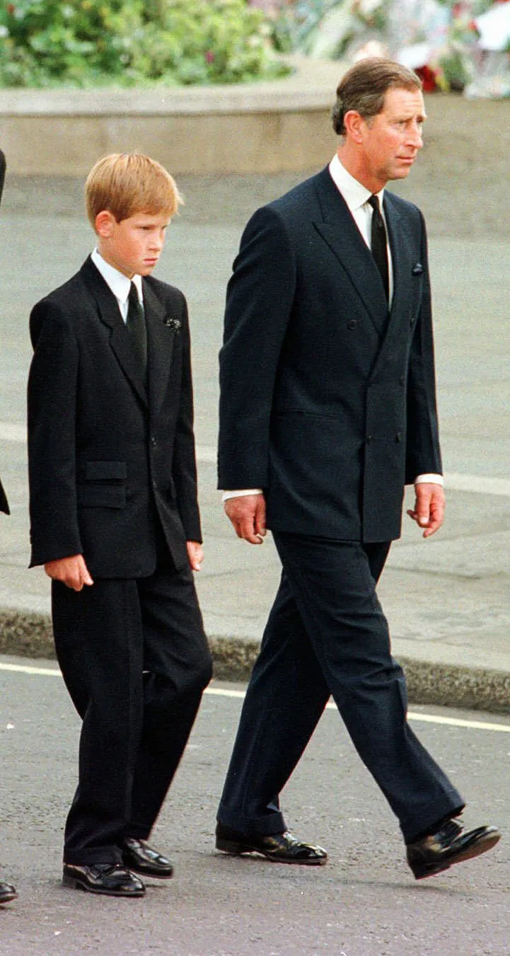 Prince Harry Reveals How King Charles III Told Him That His Mother Princess Diana Had Died- He &lsquo;Didn&rsquo;t Hug Me&rsquo; - 808 Obit Prince Philip, London, United Kingdom - 06 Sep 1997