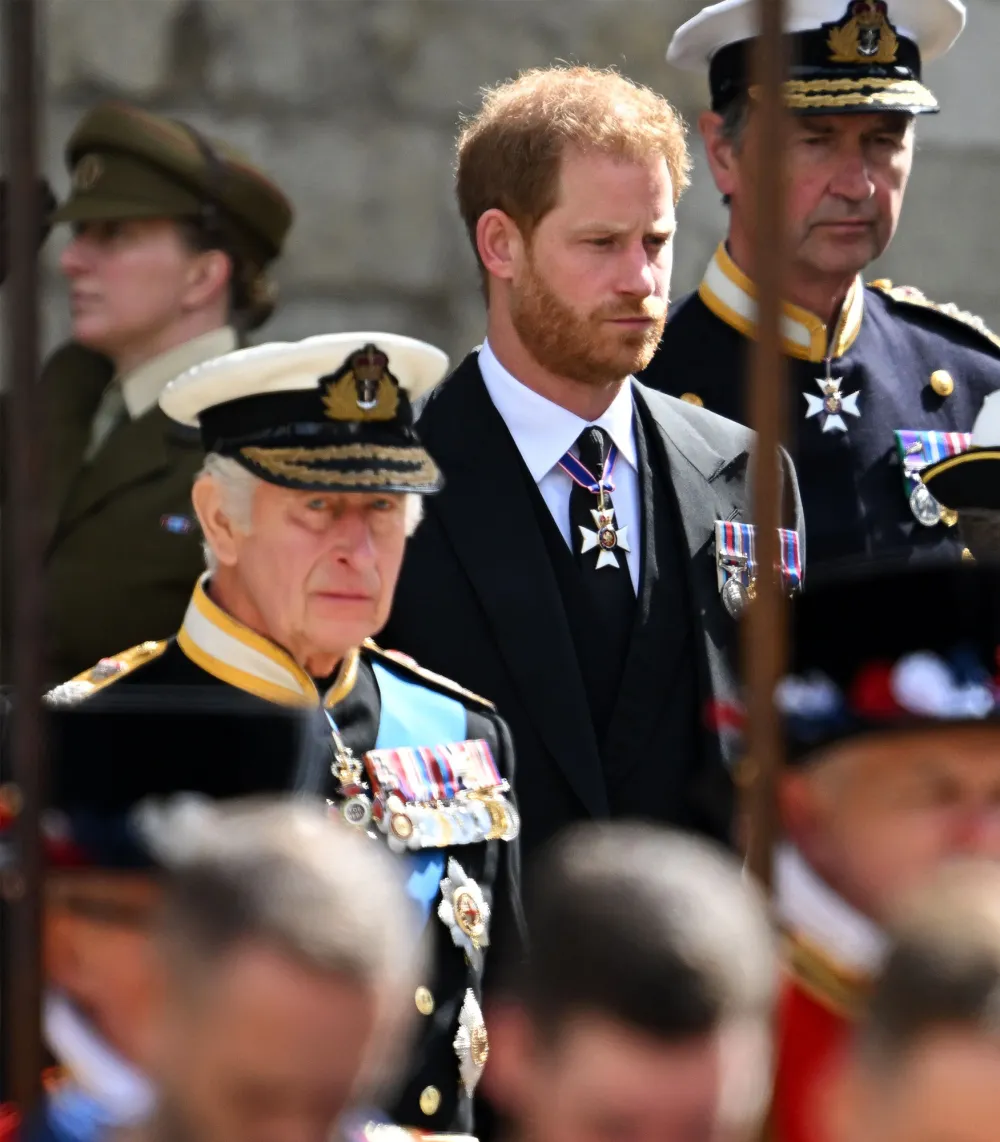 Prince Harry Reveals How King Charles III Told Him That His Mother Princess Diana Had Died- He &lsquo;Didn&rsquo;t Hug Me&rsquo; - 809 The State Funeral of Her Majesty The Queen, Service, Westminster Abbey, London, UK - 19 Sep 2022