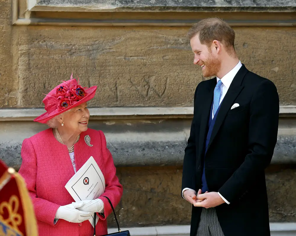Queen Elizabeth II &lsquo;Probably Would&rsquo;ve Taken Some Action&rsquo; Against Prince Harry After &lsquo;Spare&rsquo; Memoir, Expert Claims - shutterstock_editorial_10240228bh The Wedding of Lady Gabriella Windsor and Thomas Kingston, St George's Chapel, Windsor Castle, UK - 18 May 2019