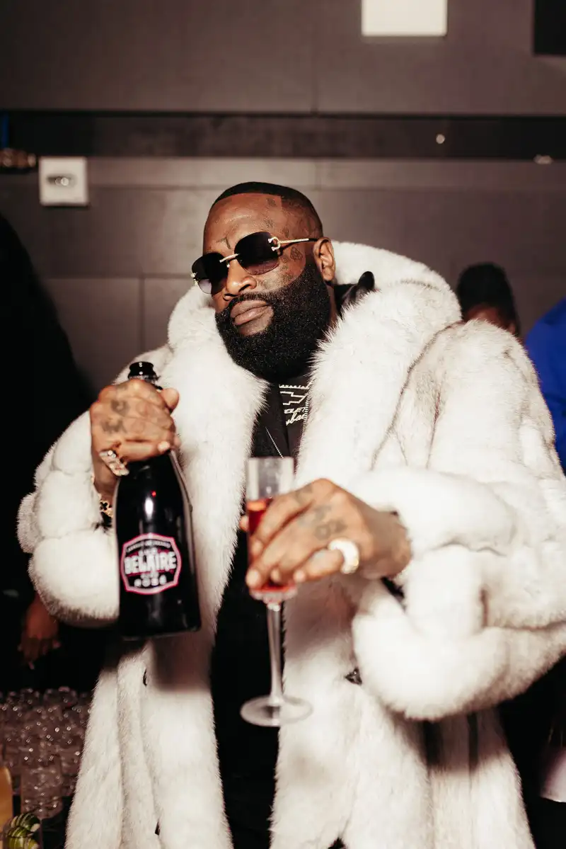 Rick Ross Cheers Hot PIcs