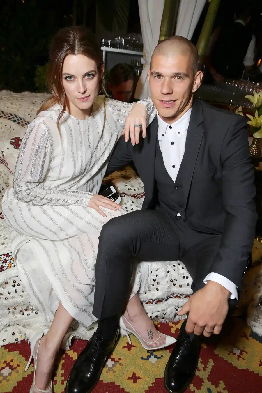 Riley Keough and Husband Ben Smith Petersen- A Timeline of Their Relationship - 092 Starz Pre- Golden Globes Celebration, Los Angeles, USA