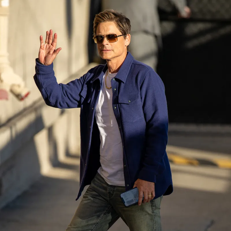 Rob Lowe at “Kimmel”