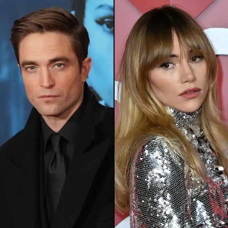 Robert Pattinson and Suki Waterhouse silver sequin dress
