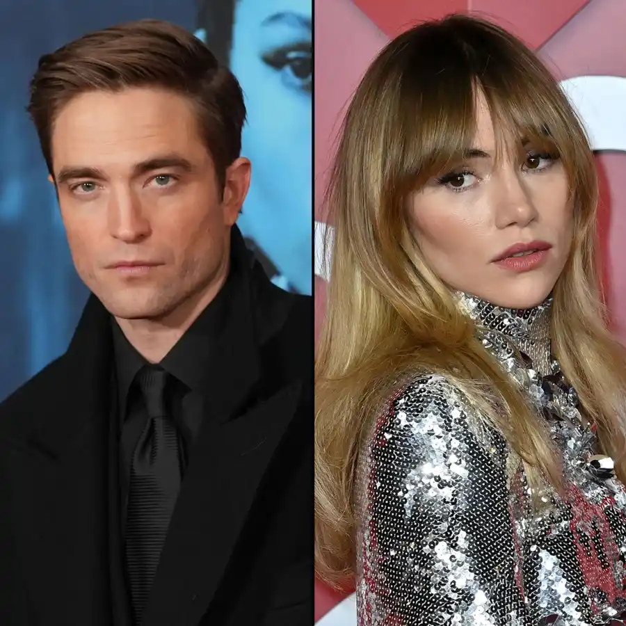 Robert Pattinson and Suki Waterhouse silver sequin dress