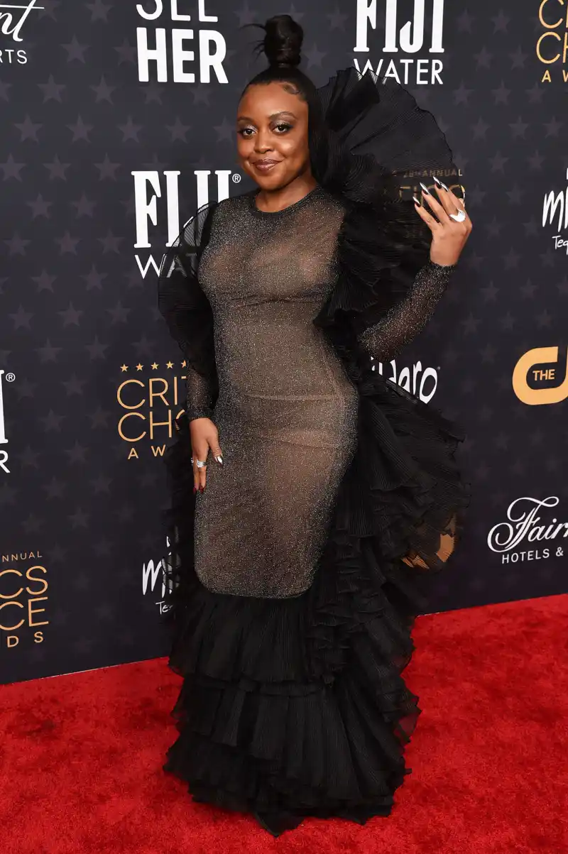 Stars in See-Through Red Carpet Critics Choice Awards 2023