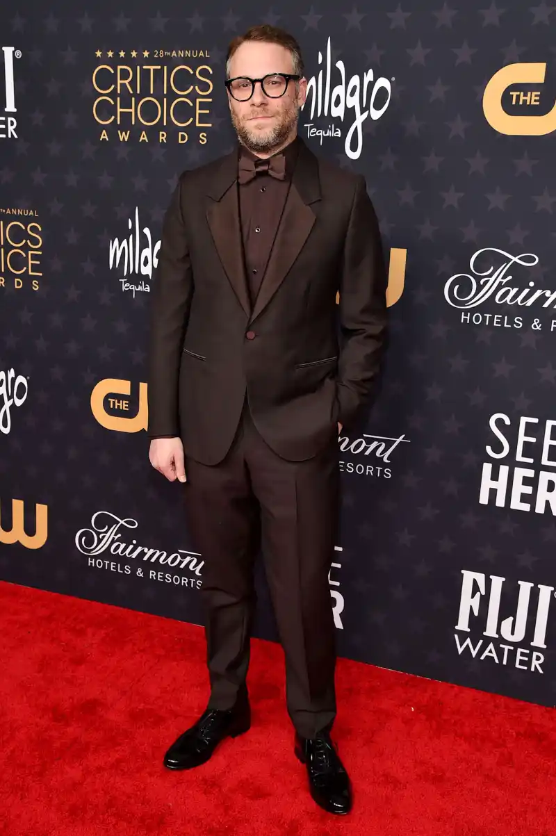 Seth Rogen Red Carpet Critics' Choice Awards 2023