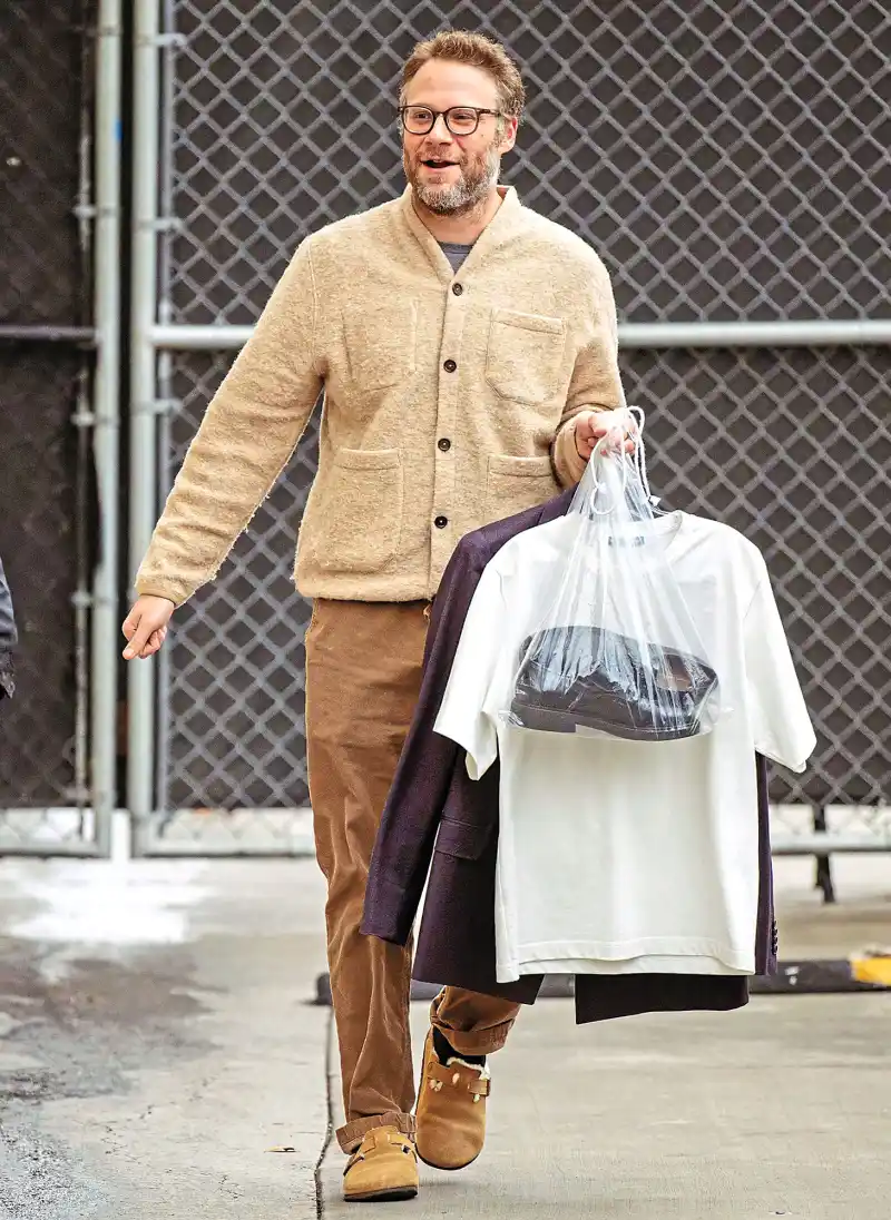 Seth Rogen They Bring A Change Of Clothes Just Like Us